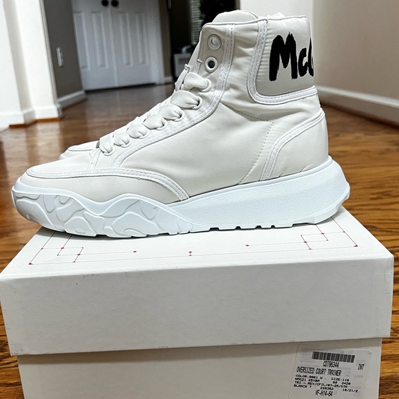 Alexander McQueen Mid-top sneakers in size 41 - Picture 4 of 9